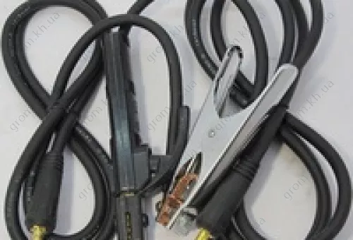 Фото 1- Комплект зварювальних кабелів (5,0м/5,0м)