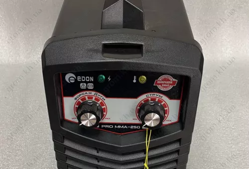 Фото 1- Зварювальний інвертор Edon Pro MMA-250