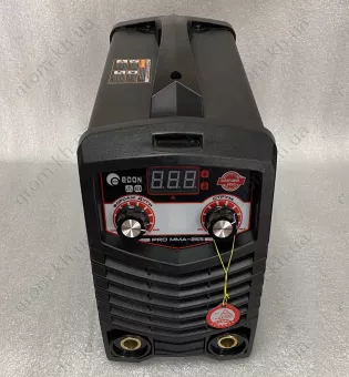 Фото 1- Зварювальний інвертор Edon Pro MMA-265 у кейсі
