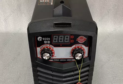 Фото 1- Сварочный инвертор Edon Pro MMA-265 в кейсе