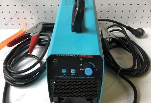 Фото 1- Інверторний пуско-зарядний пристрій Grand ІПЗУ-720А