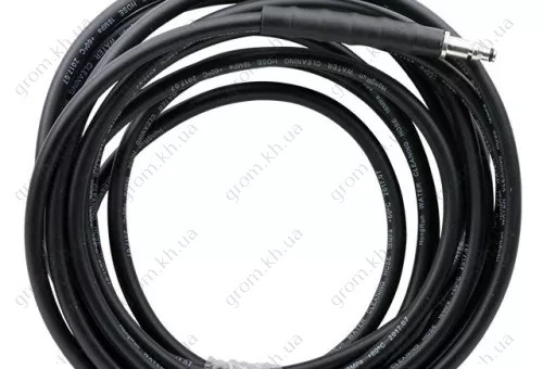 Фото 1- Шланг высокого давления к мойкам DT-1507, макс. 180 бар, 8м Intertool DT-1579