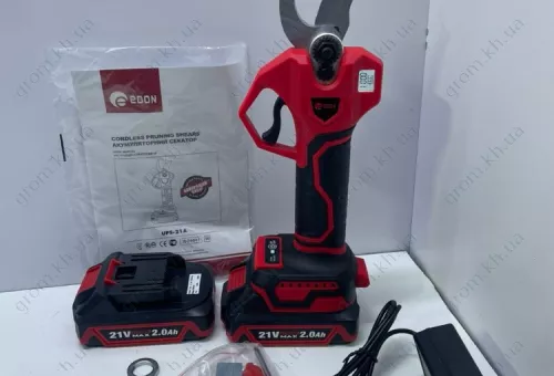 Фото 1- Секатор акумуляторний Edon UPS-21/100