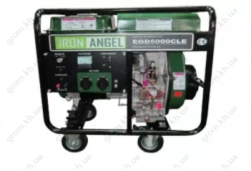 Фото 1- Дизельный генератор Iron Angel EGD 5000 CLE