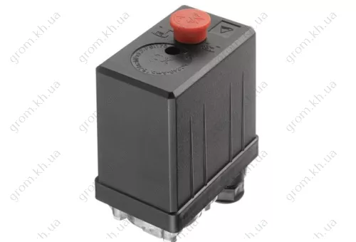 Фото 1- Прессостат (блок автоматики компрессора) Intertool PT-9093