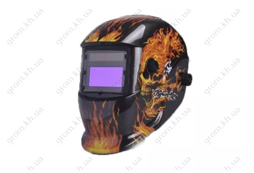 Фото 1- Маска зварювальника Rhino СТРАЖ RH302 (вогонь)