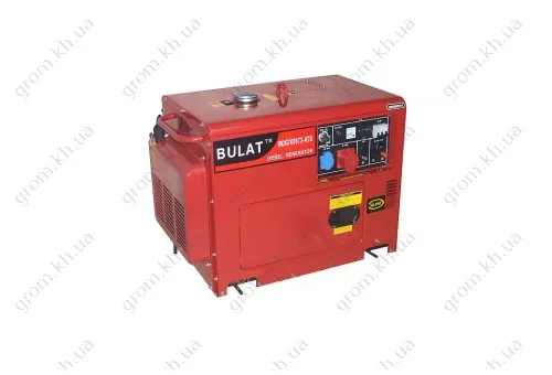Фото 1- Дизельний генератор Булат BDG 7000E3 ATS SILENT(шумоізоляційний корпус)