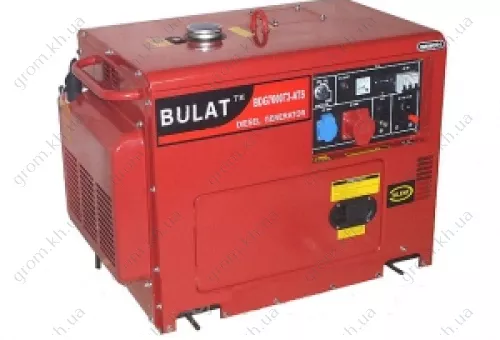 Фото 1- Дизельний генератор Булат BDG 7000E3 ATS SILENT(шумоізоляційний корпус)