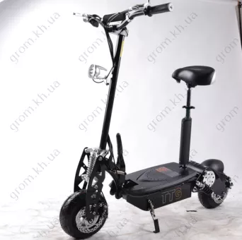 Фото 1- Електросамокат із сидінням (чорний) DES06B1 36V800W 12AH - SM