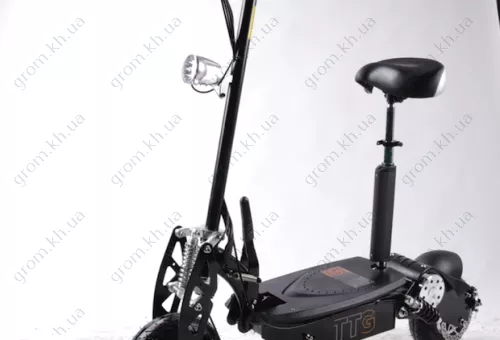 Фото 1- Електросамокат із сидінням (чорний) DES06B1 36V800W 12AH - SM