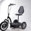 Фото 4 - Електросамокат із сидінням (сидіння - спинка, передній амортизатор) (чорний) T06-3 48v500W 12AH - SM