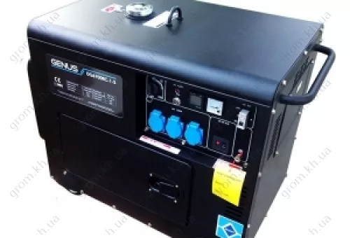 Фото 1- Дизельний генератор Genus DG6700RC-S (ATS)