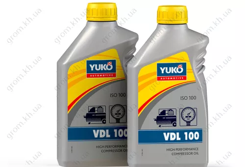 Фото 1- Масло компрессорное YUKO VDL 100 1 л