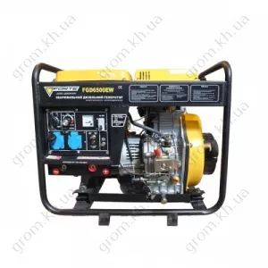 Фото 1- Дизельный сварочный генератор Forte FGD 6500EW со стартером
