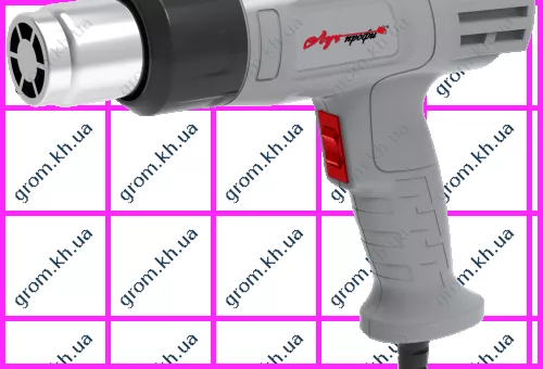 Фото 1- Строительный промышленный фен ЛУЧ-Профи ФПЛ-2200