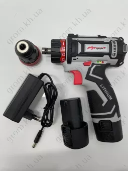 Фото 1- Шуруповерт акумуляторний ПРОМІНЬ-ПРОФІ АШЛ-12 ДФР