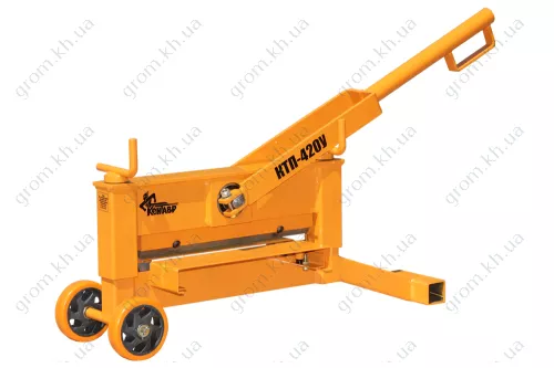 Фото 1- Колун для тротуарной плитки Кентавр КТП-420У