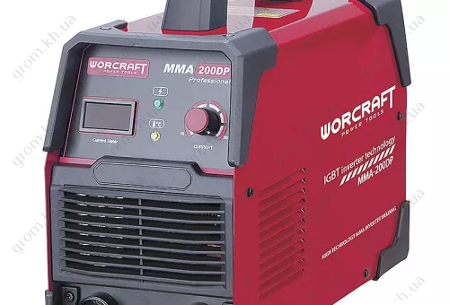 Фото 1- Зварювальний інвертор Worcraft MMA-200DP