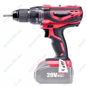 Фото 1- Шуруповерт акумуляторний Worcraft CHD-S20Li