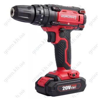 Фото 1- Шуруповерт акумуляторний Worcraft CD-20LiP