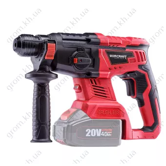 Фото 1- Акумуляторний перфоратор Worcraft CRH-S20LiB