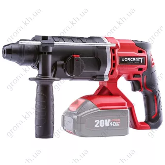Фото 1- Аккумуляторный перфоратор Worcraft CRH-S20LiT