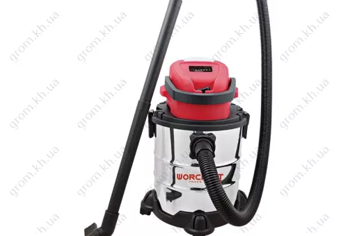 Фото 1- Аккумуляторный строительный пылесос Worcraft CVC-S20Li-20L