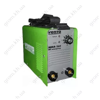 Фото 1- Зварювальний інвертор Venta MMA-260