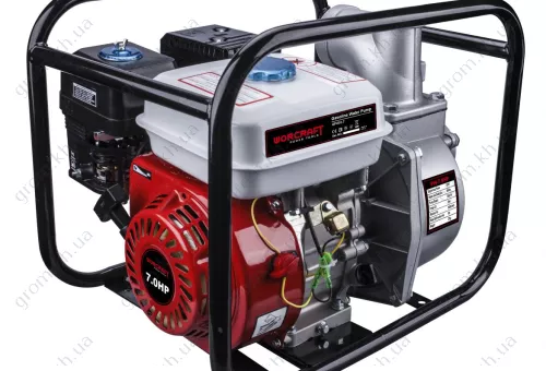 Фото 1- Мотопомпа бензиновая Worcraft GPU03-7