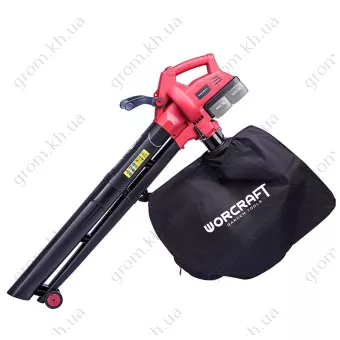 Фото 1- Акумуляторний садовий пилосос Worcraft CLBV-S40Li