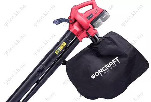 Фото 1- Акумуляторний садовий пилосос Worcraft CLBV-S40Li