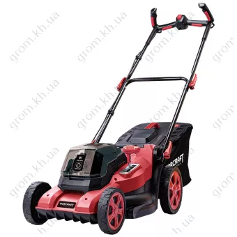 Фото 1- Аккумуляторная газонокосилка бесщеточная Worcraft CLM-S40LIB