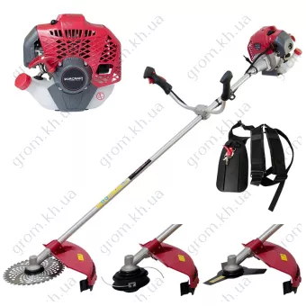 Фото 1- Мотокоса бензиновая Worcraft WGT52-280
