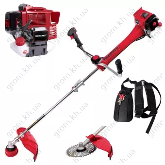 Фото 1- Мотокоса бензинова Worcraft WGT52-35