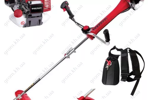 Фото 1- Мотокоса бензинова Worcraft WGT52-35
