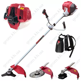 Фото 1- Мотокоса бензинова Worcraft GT52-430