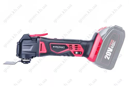 Фото 1- Аккумуляторный реноватор (многофункциональный инструмент) Worcraft CMT-S20Li