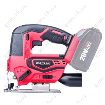 Фото 1- Аккумуляторный лобзик Worcraft CJS-S20Li
