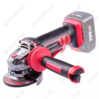 Фото 1- Аккумуляторная шлифмашина угловая Worcraft CAG-S20Li-125