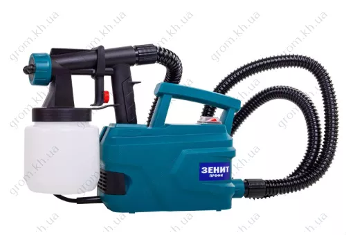 Фото 1- Краскопульт электрический Зенит ЗКП-750 К профи