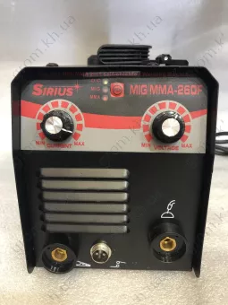 Фото 1- Зварювальний напівавтомат Sirius MIG/MMA-260F + Флюсовий дріт