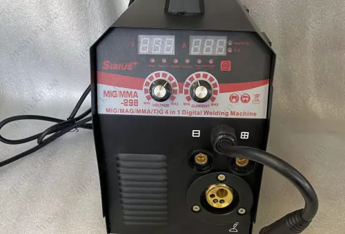 Фото 1- Сварочный полуавтомат Sirius MIG/MAG/MMA/TIG-298