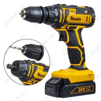 Фото 1- Шуруповёрт аккумуляторный Machtz MCD-20Q-Li