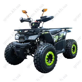 Фото 1- Квадроцикл Spark SP125-7 (цвет черный, голубой, белый)