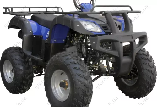 Фото 1- Квадроцикл Spark SP150-4 (цвет чёрный, синий)