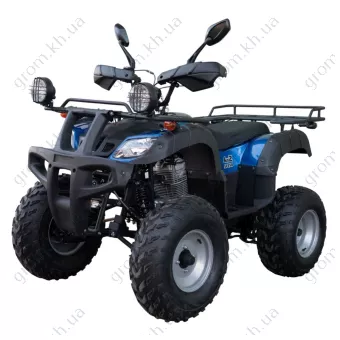 Фото 1- Квадроцикл Spark SP250-4 (цвет чёрный, синий) собранный