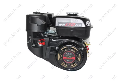 Фото 1- Бензиновый двигатель Weima WM170F, 7,0 л.с., шпонка