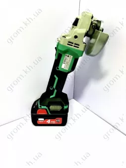 Фото 1- Акумуляторна безщіткова кутова шліфувальна машина DCA ADSM02-125 (TYPE EK)