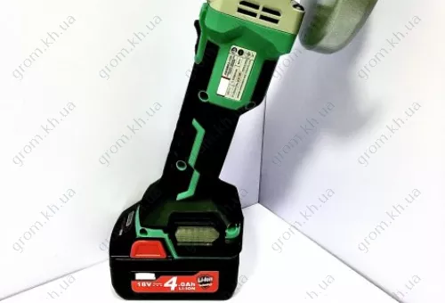 Фото 1- Акумуляторна безщіткова кутова шліфувальна машина DCA ADSM02-125 (TYPE EK)