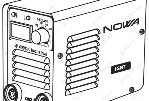 Фото 1- Сварочный инвертор NOWA W400DK